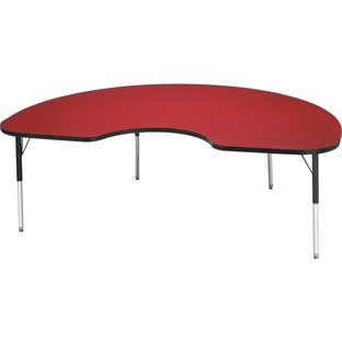 Jonti-Craft® Berries® Activity Tables - 48" x 72" Kidney - Elementary Height