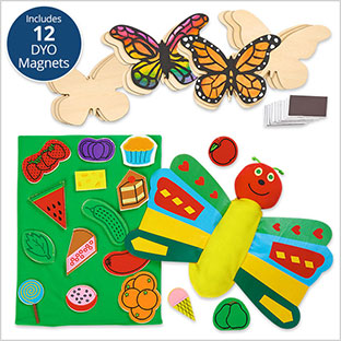 Hungry Caterpillar Butterfly Magnets Bundle