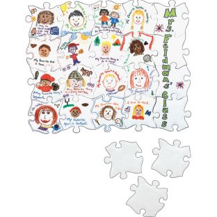 We All Fit In Puzzle Refill - 1 blank puzzle