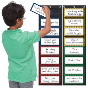 Programmable Grouping EZ-Tuck Pocket Charts™ - 2 pocket charts, 24 cards Programmable Grouping EZ-Tuck Pocket Charts™ - 2 pocket charts, 24 cards