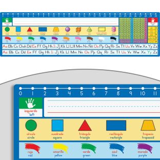Spanish/English 120 Grid With Number Line Self-Adhesive Deluxe Plastic Desktop Helpers™ Spanish/English 120 Grid With Number Line Self-Adhesive Deluxe Plastic Desktop Helpers™