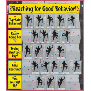 Climbing To New Heights Pocket Chart - 1 pocket chart, 42 cards Climbing To New Heights Pocket Chart - 1 pocket chart, 42 cards