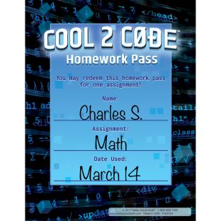 Cool 2 Code™ Homework Passes