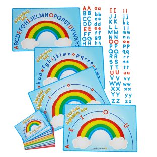 Magnetic QuietShape Foam Letters Student Set