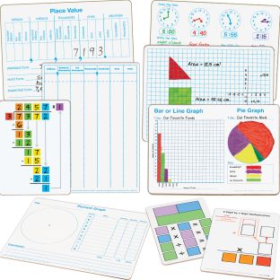 Math Small Group Dry Erase Board Kit - Intermediate - 1 multi-item kit