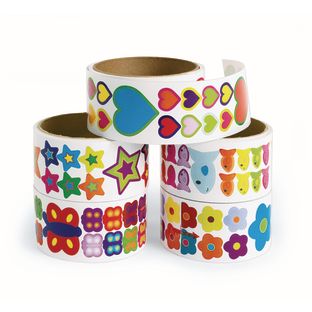 Colorations® Sticker Rolls - Set of 5