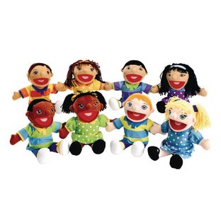 Excellerations® Girl and Boy Puppet Pairs - Set of All 8