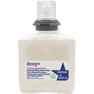 Renown Touchless Green Certified Foam Soap - Case of 2 - 2 soaps Renown Touchless Green Certified Foam Soap - Case of 2 - 2 soaps