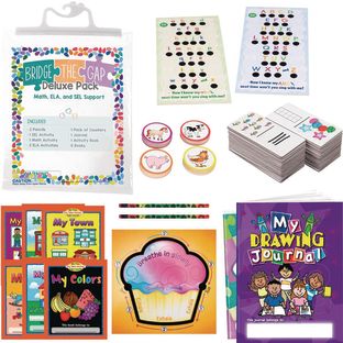 Bridge the Gap Deluxe Pack - Math, ELA and Social-Emotional Learning Support - Pre-K Bridge the Gap Deluxe Pack - Math, ELA and Social-Emotional Learning Support - Pre-K