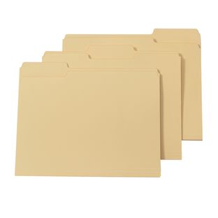 Letter Size Manila Folders - Box of 100