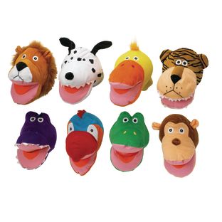 Big Mouth Animal Puppets - Set of 8