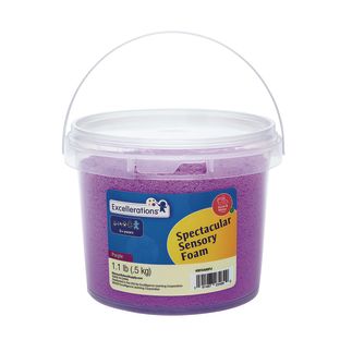 Excellerations® Spectacular Sensory Foam - Purple, 1.1 lb.