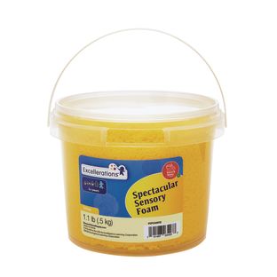 Excellerations® Spectacular Sensory Foam - Yellow, 1.1 lb.