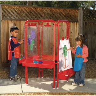 Really Good Stuff® Portable Magnetic Double-Sided Dry Erase Easel 35x 23