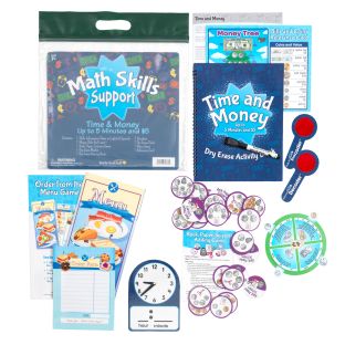 Really Good Stuff® Math Skills: Grade K-2 - Time and Money