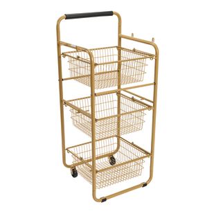 Excellerations® Outdoor Storage Cart with Removable Baskets