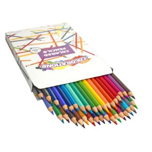 Colorations® Stubby Chubby Colored Pencils - Set of 48