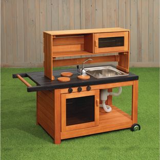 Excellerations® Indoor-Outdoor Moveable Play Kitchen