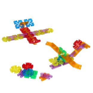 Excellerations® Translucent Jigsaw Connectors - 90 Pieces