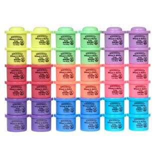 Colorations® Wheat and Gluten Free Dough Variety Pack - Set of 36, 1oz each