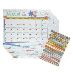 Really Good Stuff® Monthly Calendar Pages 2026-2027 – Really Good Vibes