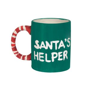 Colorations® Santa’s Helper Mugs Craft Kit - Includes Paint and Glitter