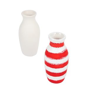 Colorations® Candy Cane Holiday Vase Kits - Makes 12 Crafts