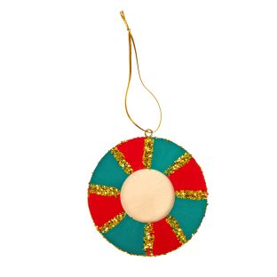 Colorations® Holiday Glitter Frame Ornament - Makes 12 Crafts