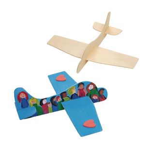 Colorations® Soaring Dreams Airplane Craft - Makes 12 Crafts