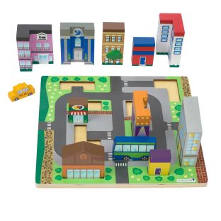 Excellerations® JourneyJunction™ Build and Block Logic Puzzle City