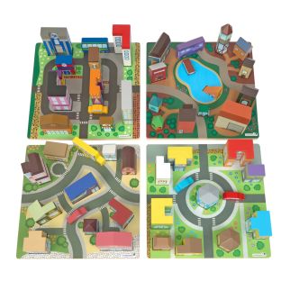 Excellerations® JourneyJunction™ Build and Block Logic Puzzle - 4 sets