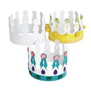 Colorations® 100th Day Crowns – Makes 24 Crafts