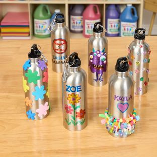 Colorations® 100th Day Water Bottle – Makes 6 Crafts