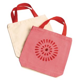 Colorations® Create and Carry Valentine Tote Bags – Makes 12 Crafts