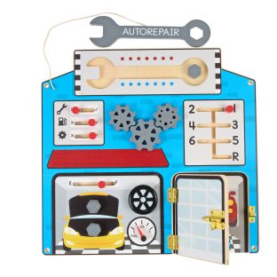 Excellerations® PlayGenius™ Community Helpers Wall Panel Garage