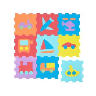 Excellerations® Play Mat: Transportations - Set of 9