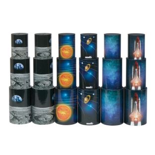 Excellerations® Space Cylinders - Set of 18