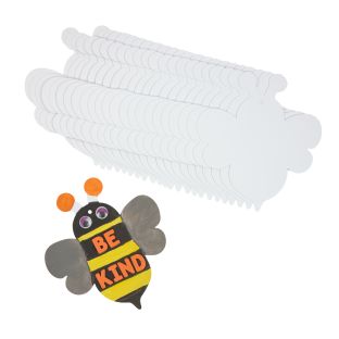 Colorations® Decorate Your Own Paper Bees - Set of 24