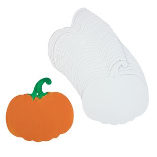 Colorations® Decorate Your Own Paper Pumpkins - Set of 24