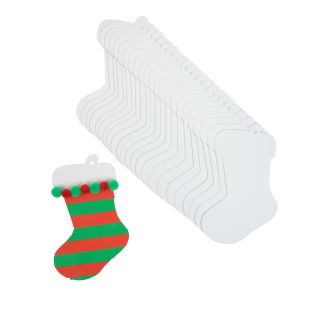 Colorations® Decorate Your Own Paper Stockings - Set of 24