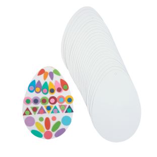 Colorations® Decorate Your Own Paper Eggs - Set of 24