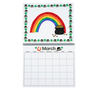 Colorations® Lucky Days Calendar Art - Makes 12 Crafts