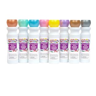 Colorations® Shiny Washable Dabber Dot Markers – 8 Colors