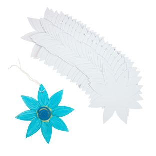 Colorations® Decorate Your Own Paper Flowers - Set of 24