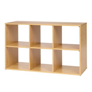 Environments® Milestones™ 6 Cubbie Bamboo Storage Shelf