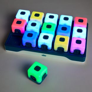 Glow Sequencing Cubes - Set of 15