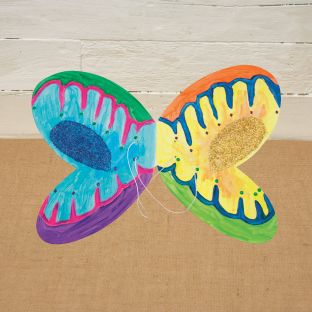 Colorations® Butterfly Flutter Wings – Makes 12 Craft Kits