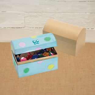 Colorations® Spring Treasure Chests – Makes 12 Craft Kits