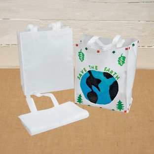 Colorations® Earth Day Carry and Care Tote Creations – Makes 12 Craft Kits