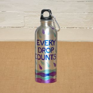 Colorations® Earth Day Refill and Refresh Water Bottles – Makes 6 Craft Kits